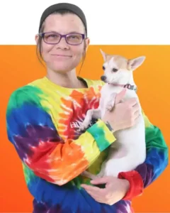 Lisa - the Hippie Dog Team!